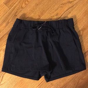 Dark navy lululemon shorts